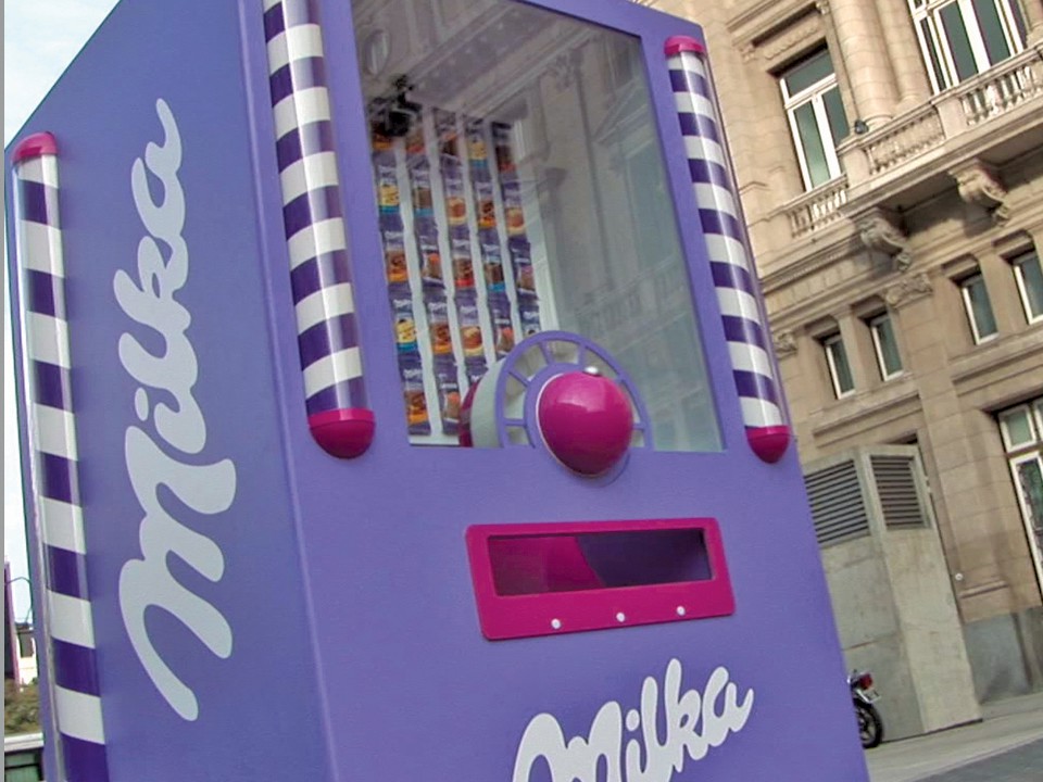 Milka Vending Machine